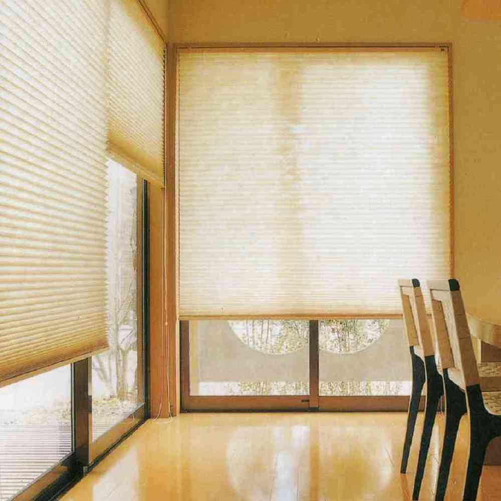 蜂巢簾臥室節能遮光安裝案例